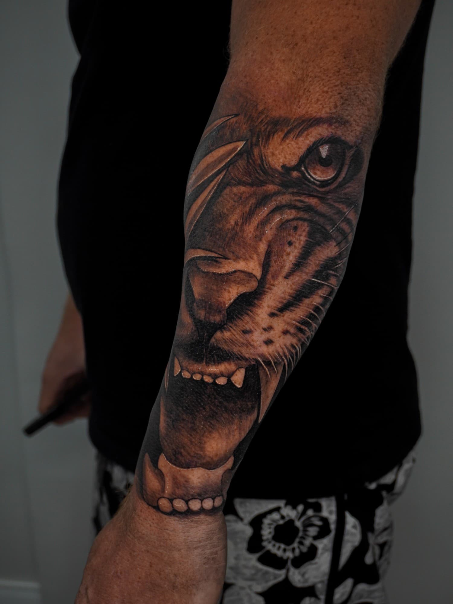 Tatuagem feita por artistas do Row (Realismo) no ROW. Tattoo Studio