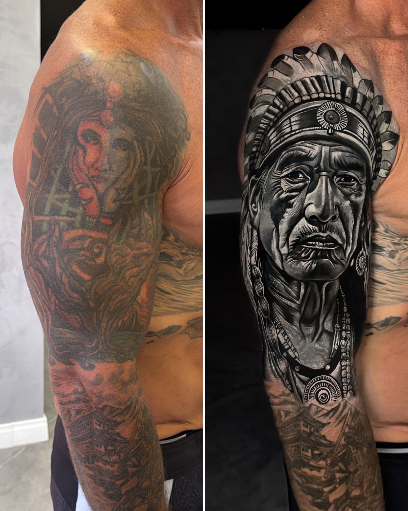 Tatuagem feita por Lucas Maia no ROW. Tattoo Studio