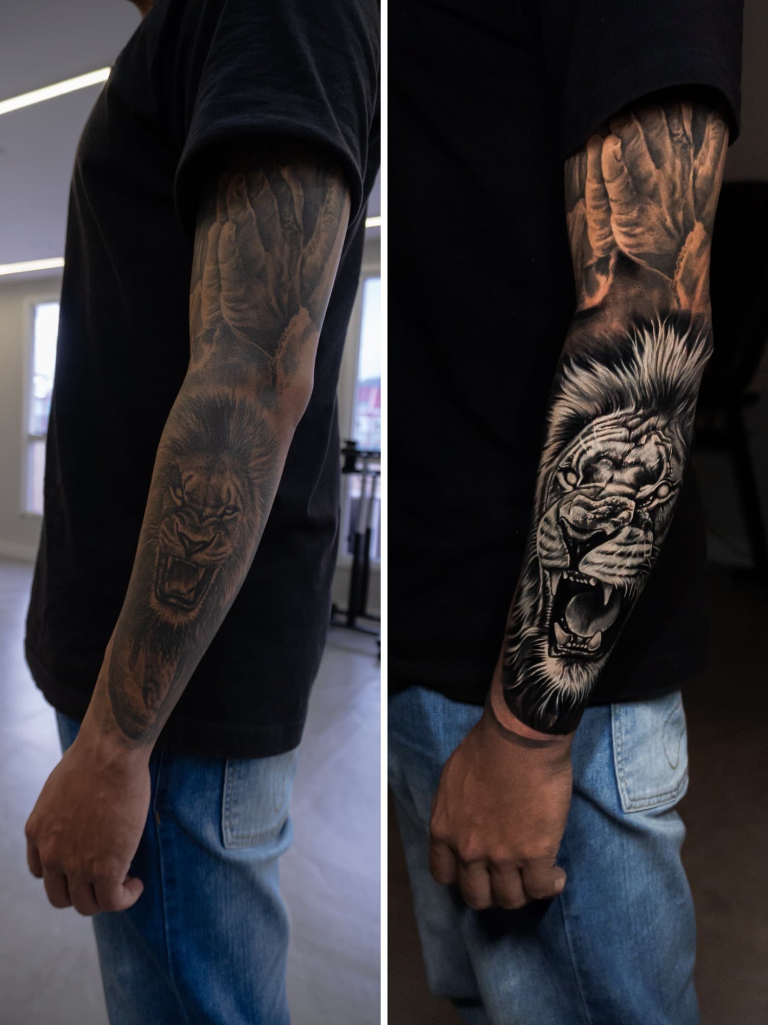 Tatuagem feita por Lucas Maia no ROW. Tattoo Studio