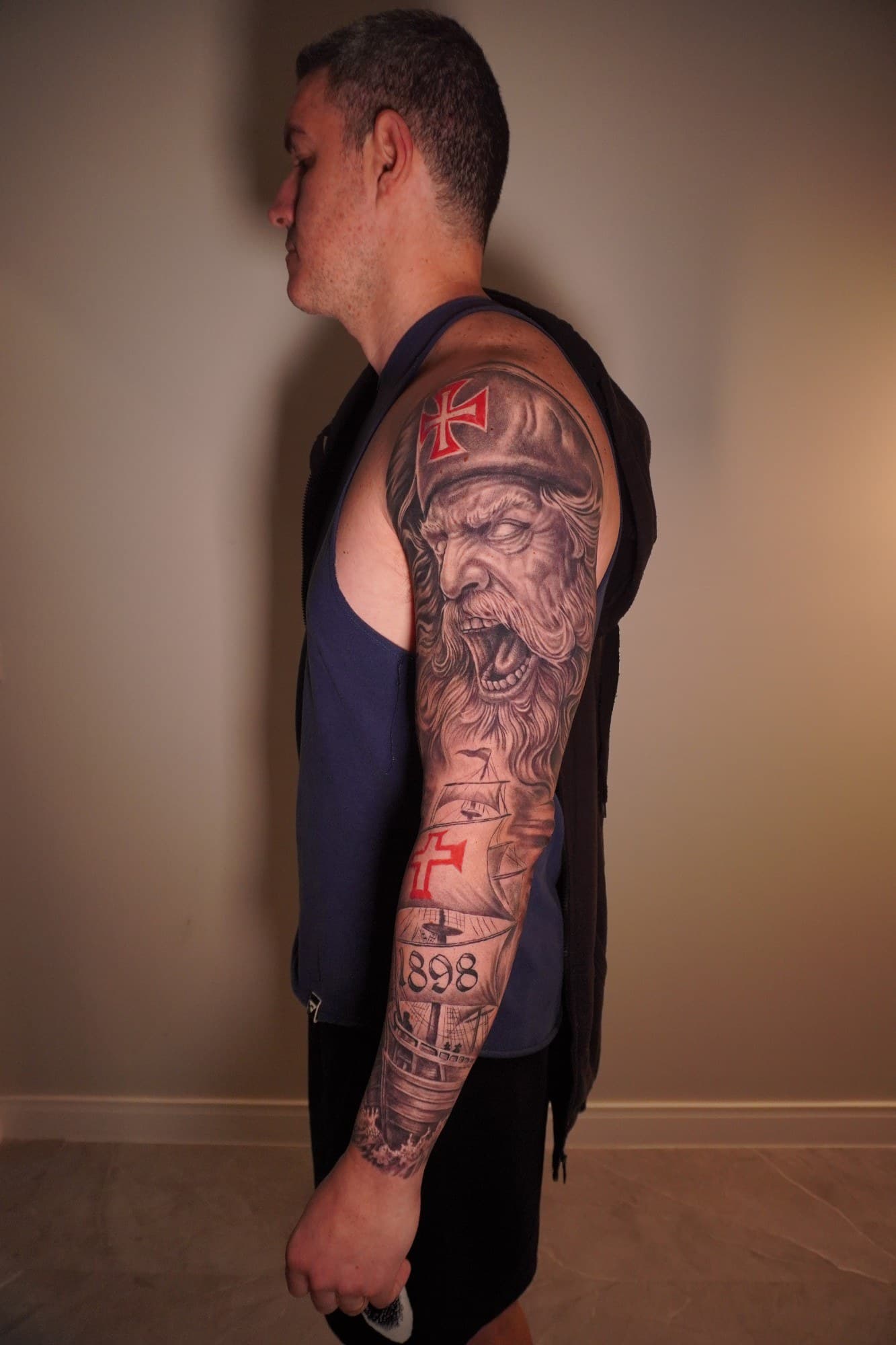 Tatuagem feita por Renan Fournier no ROW. Tattoo Studio