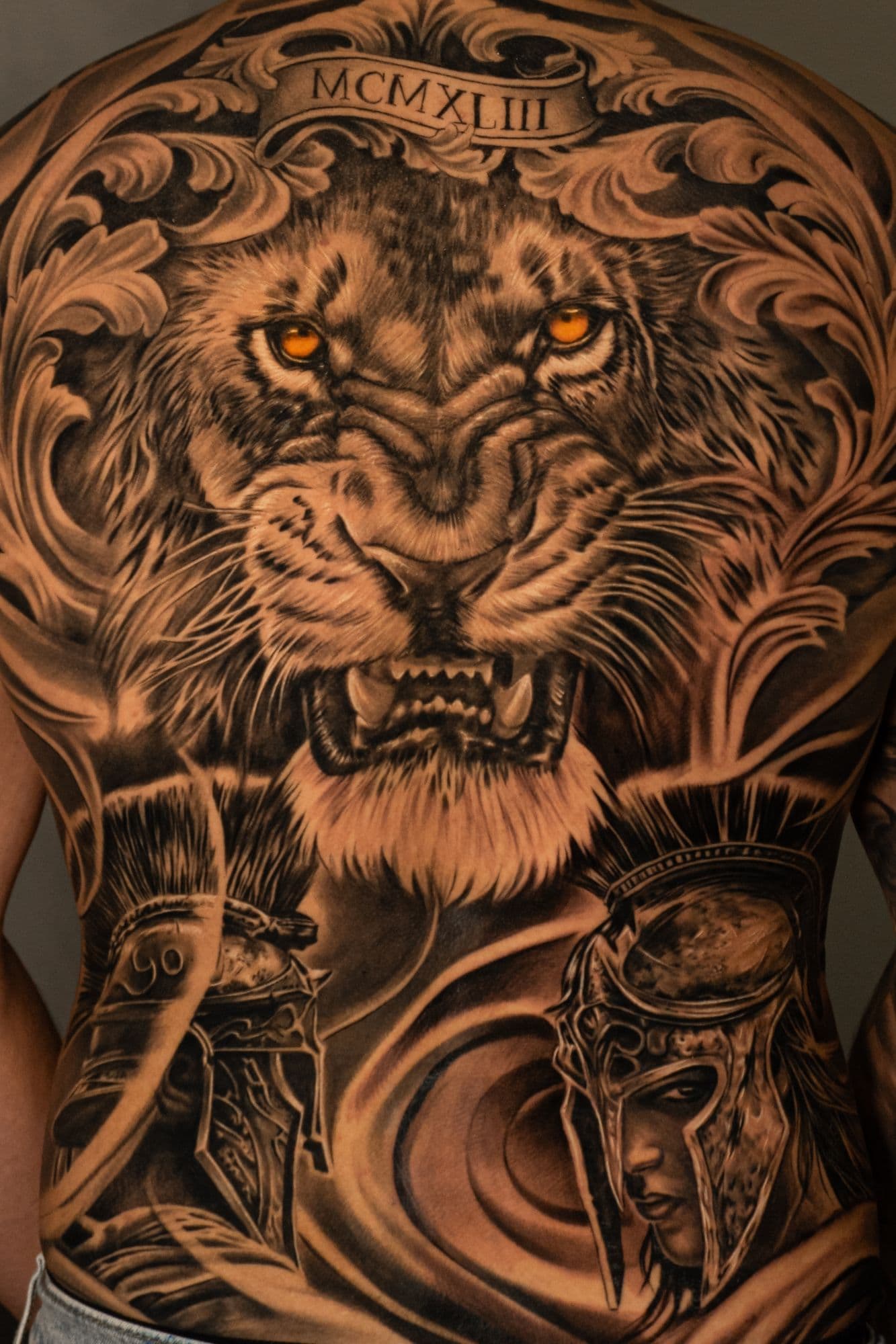 Tatuagem de realismo feita no ROW. Tattoo Studio
